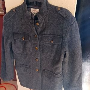 Armani jeans charcoal grey jacket size 8